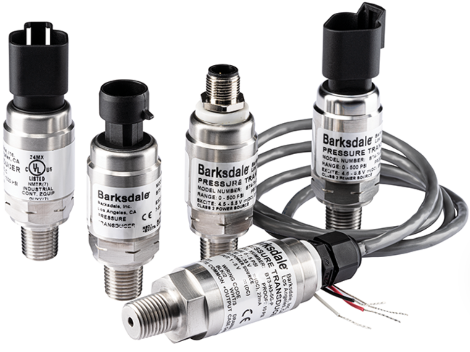 Barksdale Pressure Switches and Transducers for Water Industry