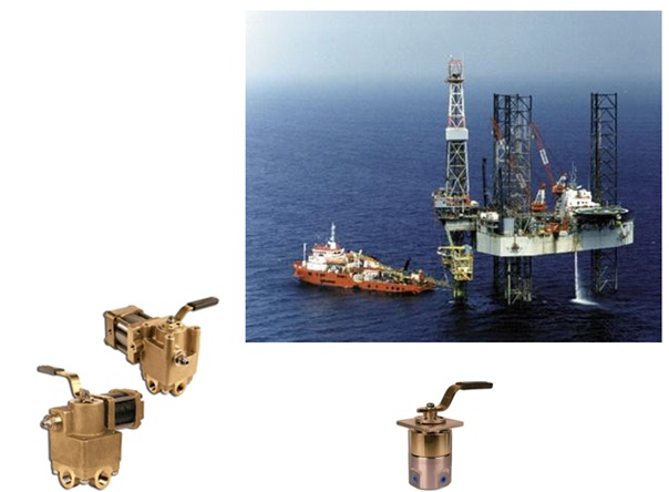 Hydraulic valves and an offshore jackup drilling platform